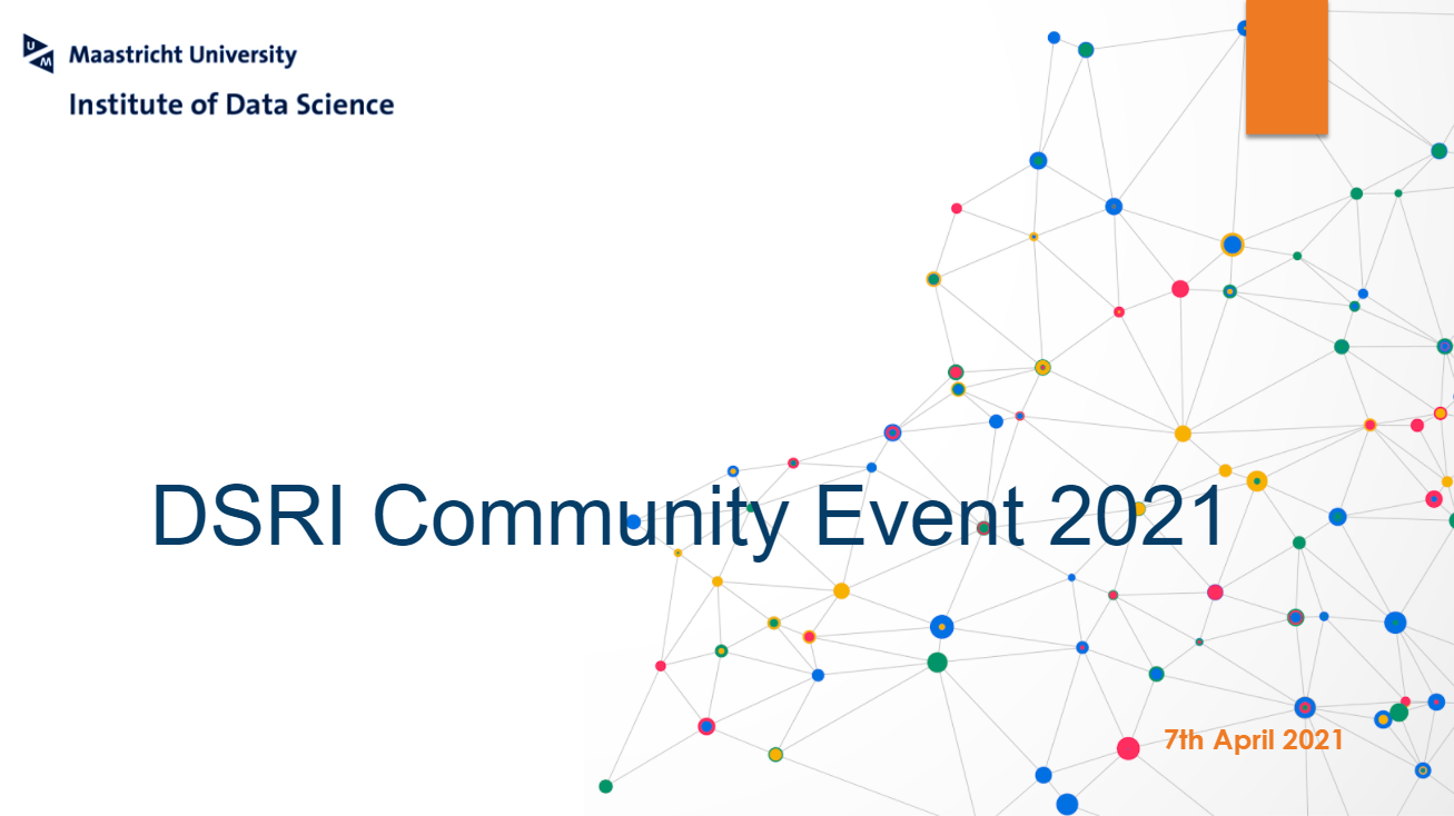 DSRI April 2021 Community Event Presentation
